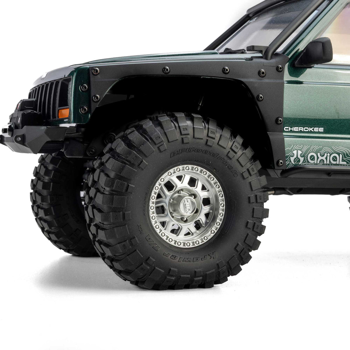 1/10 SCX10 III Jeep Cherokee XJ 4X4 RTR Brushed Rock Crawler, Green