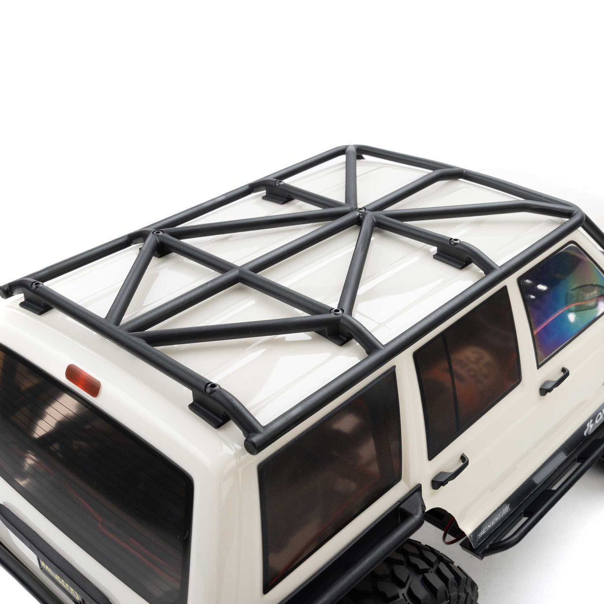 1/10 SCX10 III Jeep Cherokee XJ 4X4 RTR Brushed Rock Crawler, White