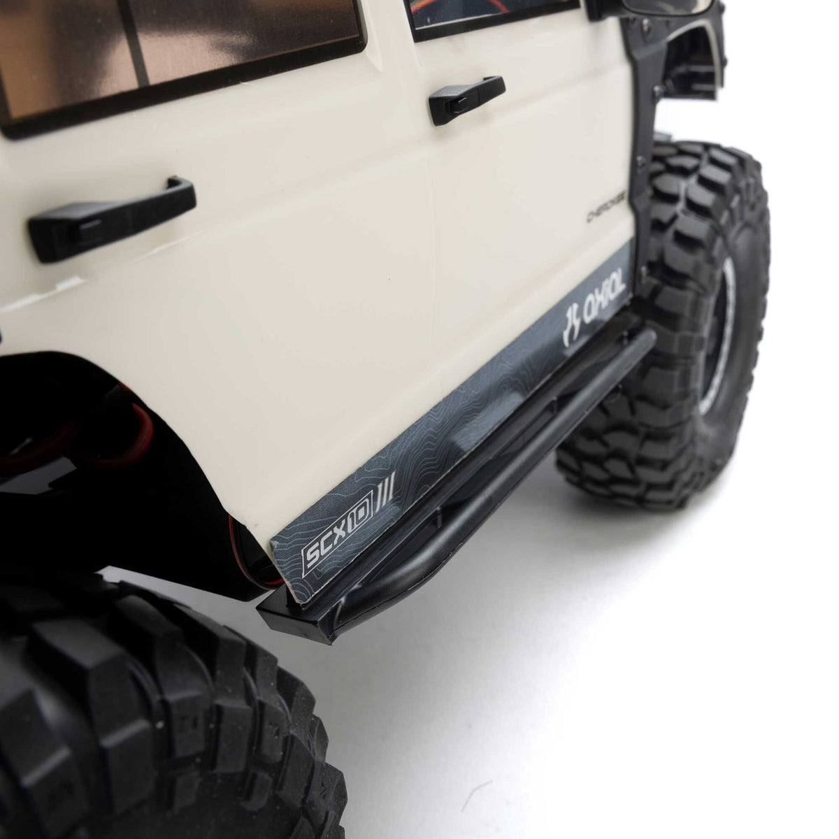 1/10 SCX10 III Jeep Cherokee XJ 4X4 RTR Brushed Rock Crawler, White