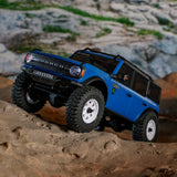 Axial 1/30 SCX30 Ford Bronco 4X4 RTR Brushed Rock Crawler (Battery & Charger Included), Blue