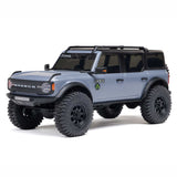 1/30 SCX30 Ford Bronco 4X4 RTR Brushed Rock Crawler (Battery & Charger Included), Gray