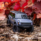 1/30 SCX30 Ford Bronco 4X4 RTR Brushed Rock Crawler (Battery & Charger Included), Gray