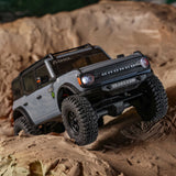 1/30 SCX30 Ford Bronco 4X4 RTR Brushed Rock Crawler (Battery & Charger Included), Gray