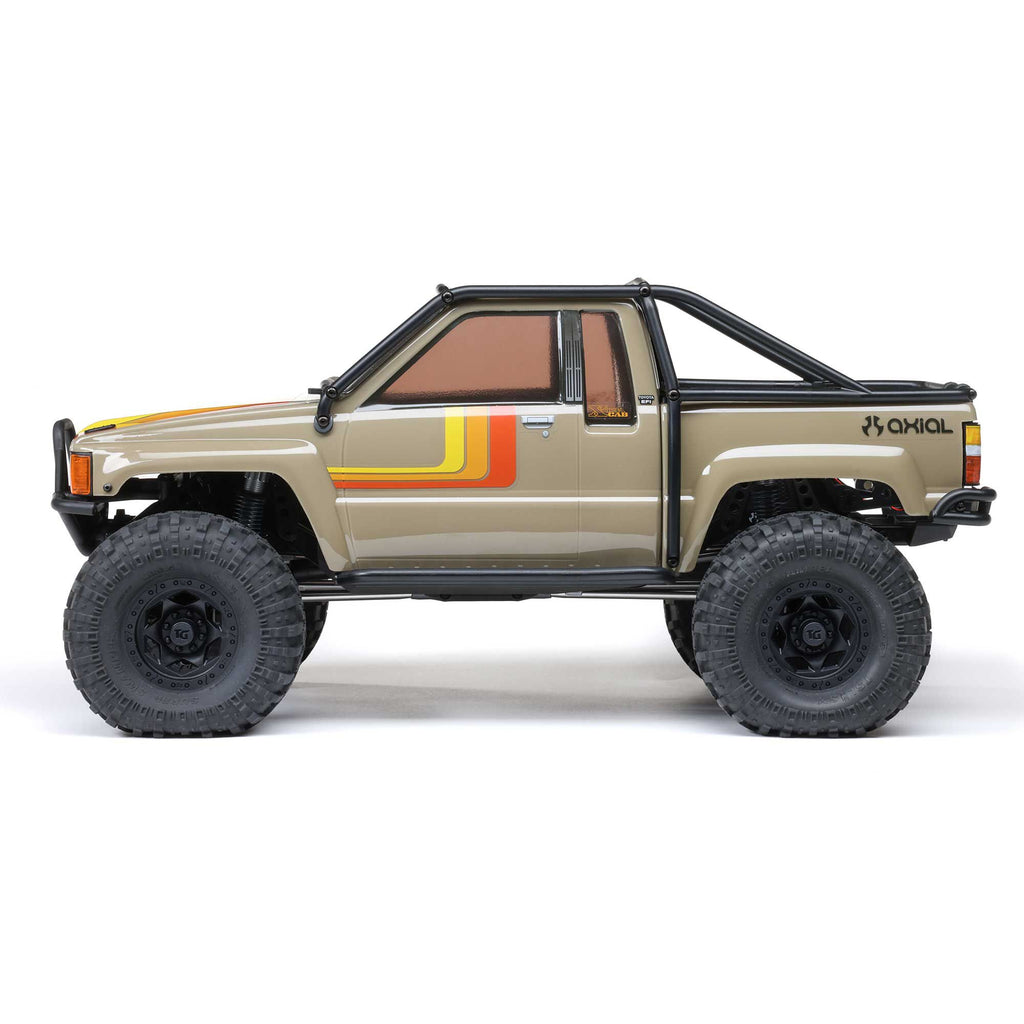 Axial 1/10 SCX10 III 1987 Toyota SR5 4X4 RTR Brushed Rock Crawler, Tan