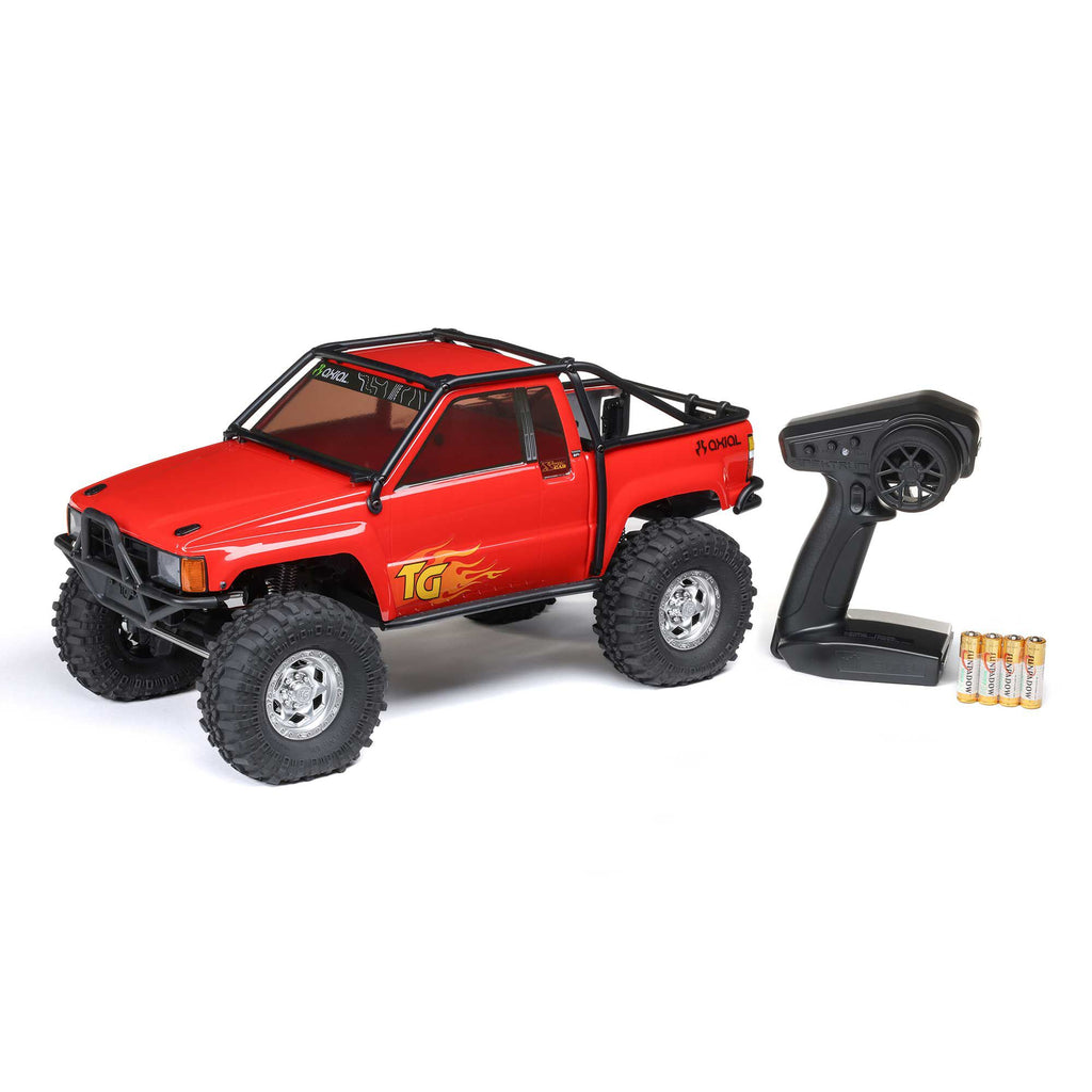 Axial 1/10 SCX10 III 1987 Toyota SR5 4X4 RTR Brushed Rock Crawler, Red