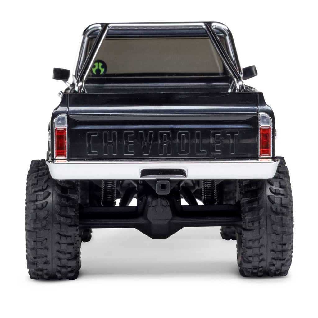 Axial 1/30 SCX30 Chevrolet K10 4X4 RTR Brushed Rock Crawler (Battery & Charger Included), Black