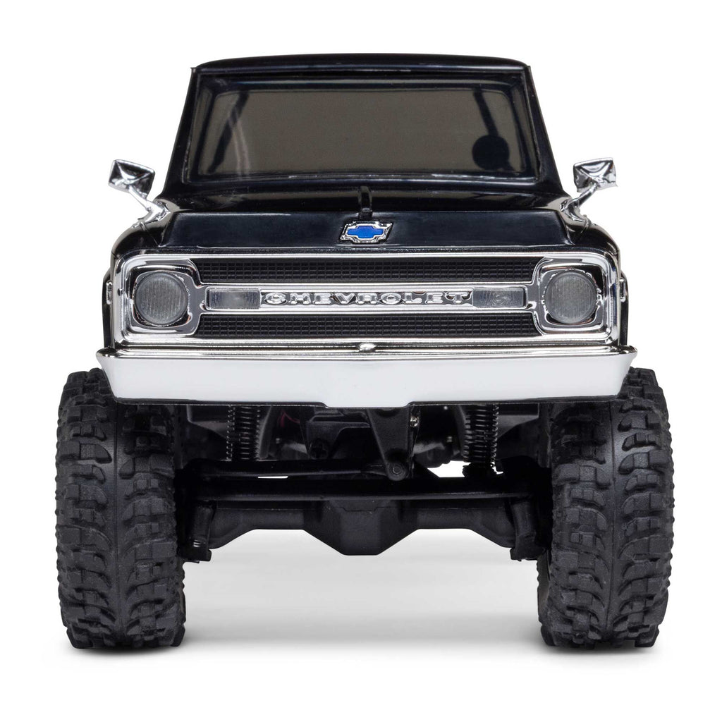 Axial 1/30 SCX30 Chevrolet K10 4X4 RTR Brushed Rock Crawler (Battery & Charger Included), Black