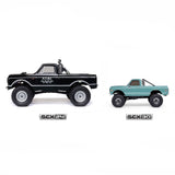 1/30 SCX30 Chevrolet K10 4X4 RTR Brushed Rock Crawler (Battery & Charger Included), Black