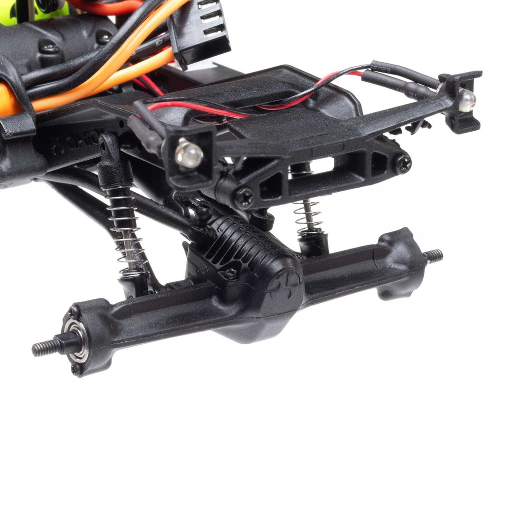 Axial Axial 1/30 SCX30 Jeep Wrangler JLU 4X4 RTR Brushed Rock Crawler, White