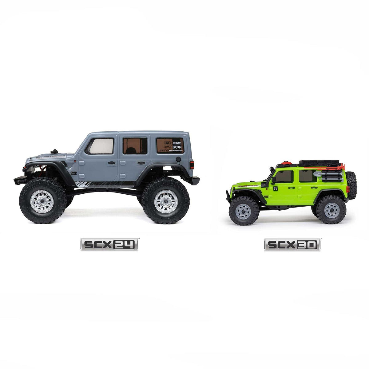 Axial Axial 1/30 SCX30 Jeep Wrangler JLU 4X4 RTR Brushed Rock Crawler, Green