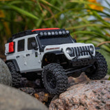 Axial Axial 1/30 SCX30 Jeep Wrangler JLU 4X4 RTR Brushed Rock Crawler, White