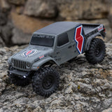 SCX24 Summit Racing Jeep Gladiator 4x4 Rock Crawler RTR, Gray
