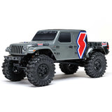SCX24 Summit Racing Jeep Gladiator 4x4 Rock Crawler RTR, Gray