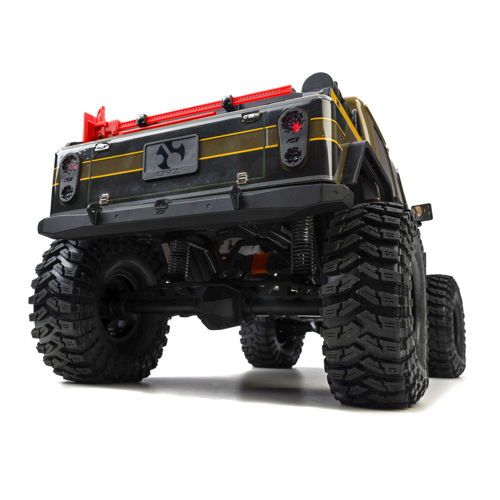 1/10 SCX10 III Motobilt Waypoint Jeep JT Gladiator 4X4 RTR Brushed Rock Crawler, Green