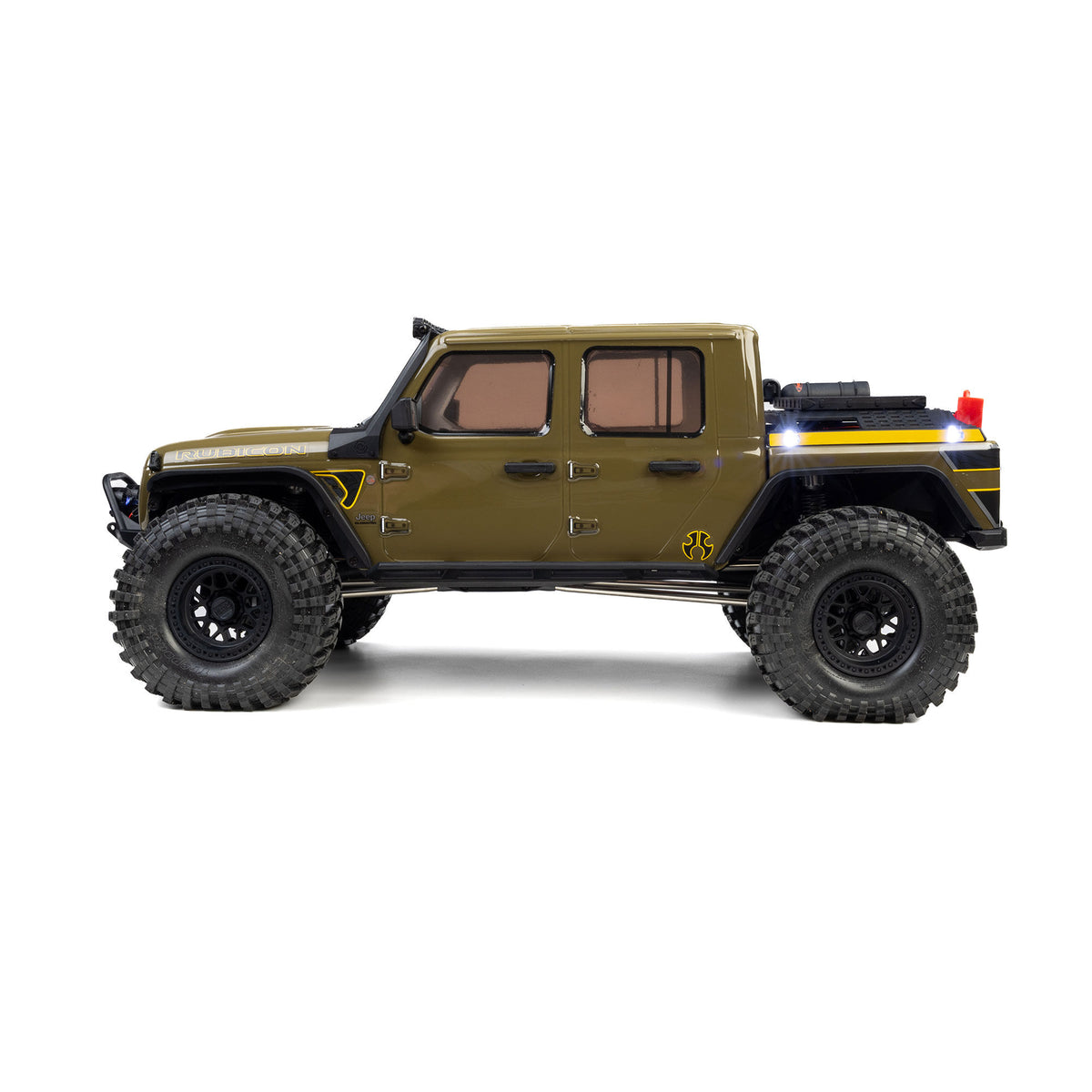 1/10 SCX10 III Motobilt Waypoint Jeep JT Gladiator 4X4 RTR Brushed Rock Crawler, Green