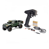 1/30 SCX30 Toyota Tacoma TRD Pro Extreme Off-Road 4X4 RTR Brushed Rock Crawler (Battery & Charger Included), Green