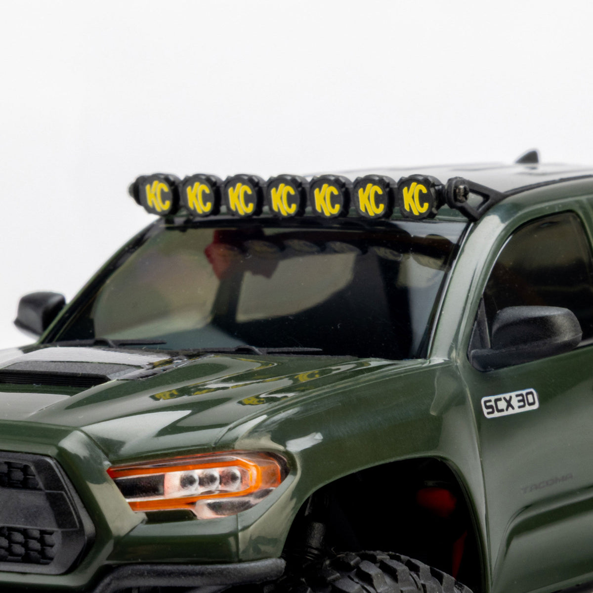 1/30 SCX30 Toyota Tacoma TRD Pro Extreme Off-Road 4X4 RTR Brushed Rock Crawler (Battery & Charger Included), Green
