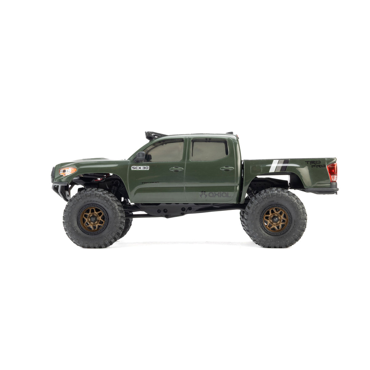 1/30 SCX30 Toyota Tacoma TRD Pro Extreme Off-Road 4X4 RTR Brushed Rock Crawler (Battery & Charger Included), Green