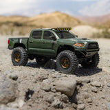 1/30 SCX30 Toyota Tacoma TRD Pro Extreme Off-Road 4X4 RTR Brushed Rock Crawler (Battery & Charger Included), Green