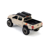 1/30 SCX30 Toyota Tacoma TRD Pro Overland Edition 4X4 RTR Brushed Rock Crawler (Battery & Charger Included), Tan