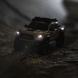 1/30 SCX30 Toyota Tacoma TRD Pro Overland Edition 4X4 RTR Brushed Rock Crawler (Battery & Charger Included), Tan