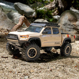 1/30 SCX30 Toyota Tacoma TRD Pro Overland Edition 4X4 RTR Brushed Rock Crawler (Battery & Charger Included), Tan