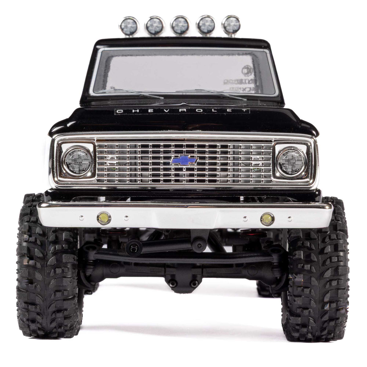1/24 SCX24 1967-1972 Chevrolet C10 4WD Truck RTR, Black