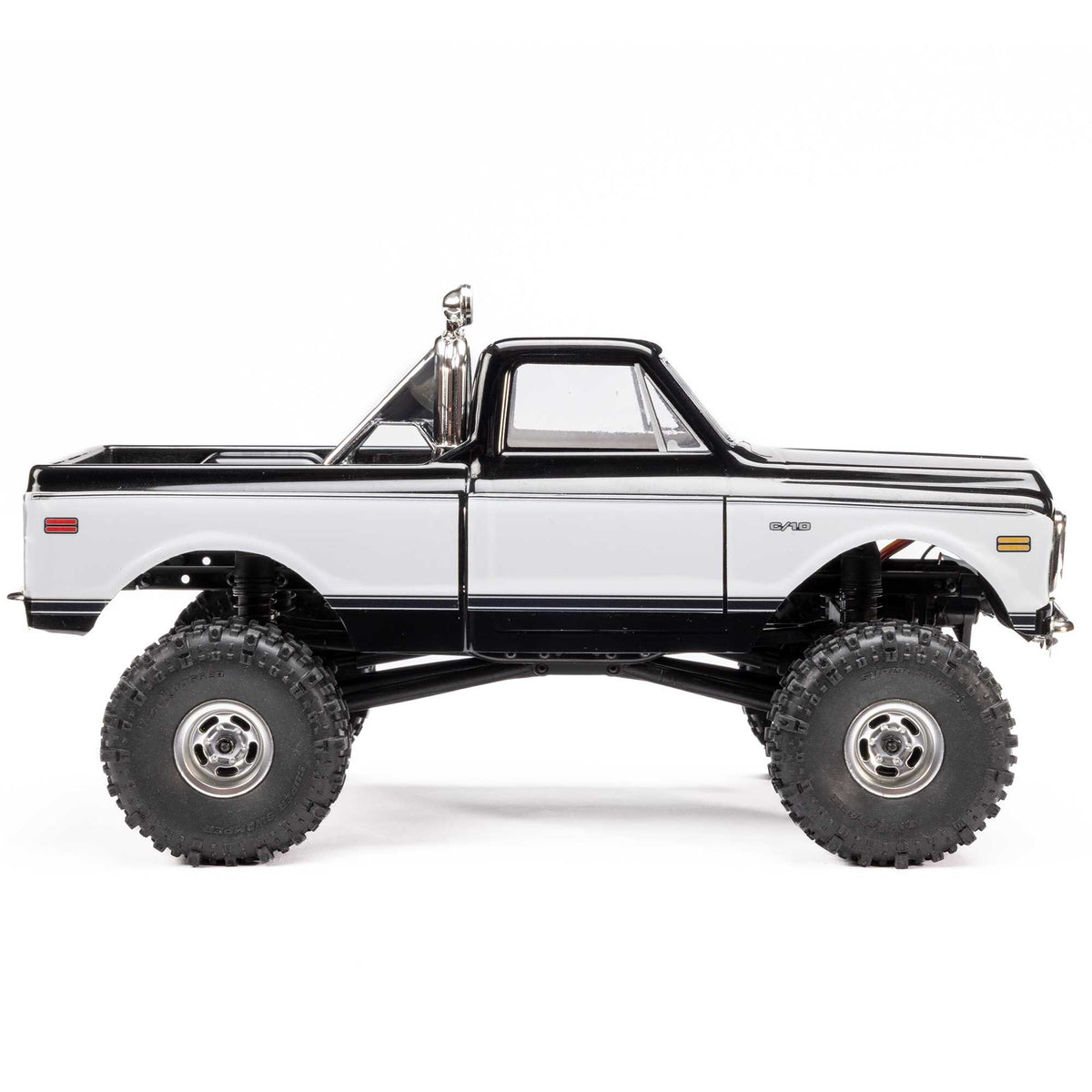 1/24 SCX24 1967-1972 Chevrolet C10 4WD Truck RTR, Black