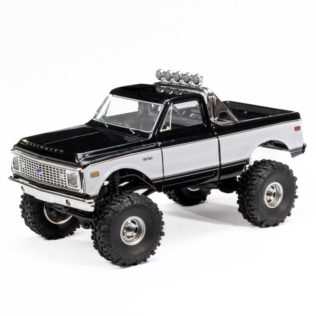 1/24 SCX24 1967-1972 Chevrolet C10 4WD Truck RTR, Black