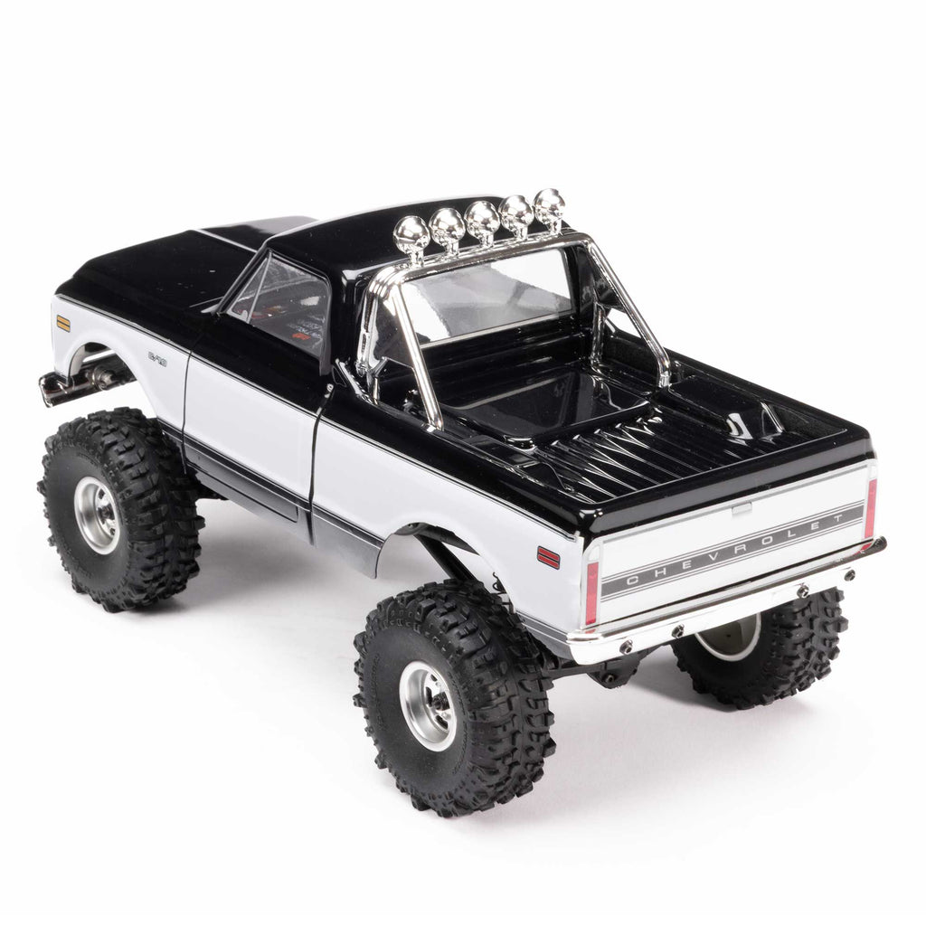 1/24 SCX24 1967-1972 Chevrolet C10 4WD Truck RTR, Black