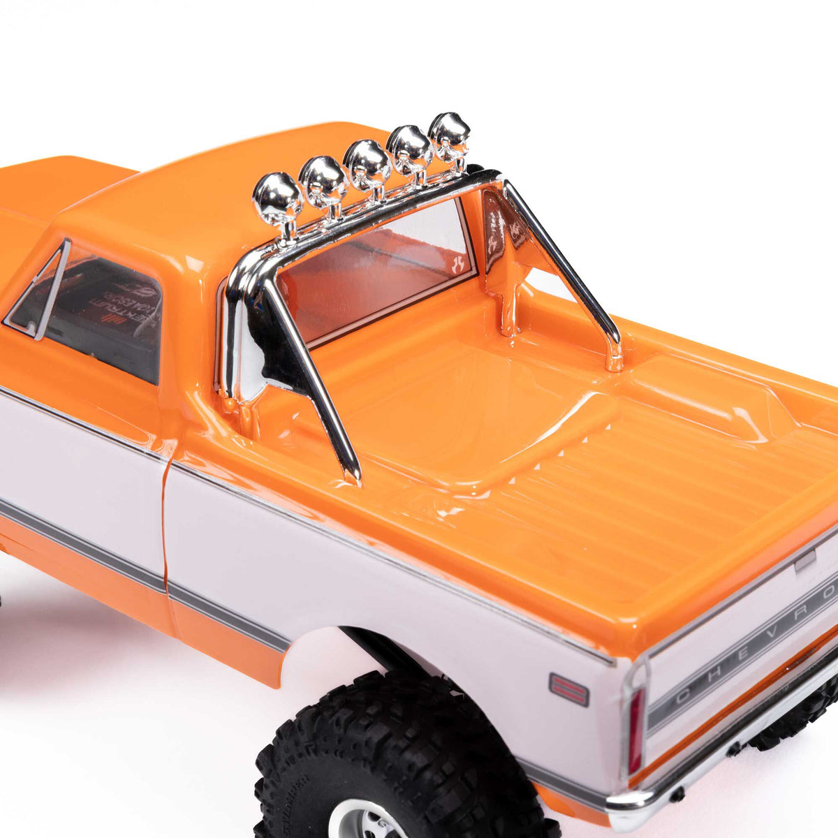1/24 SCX24 1967-1972 Chevrolet C10 4WD Truck RTR, Orange