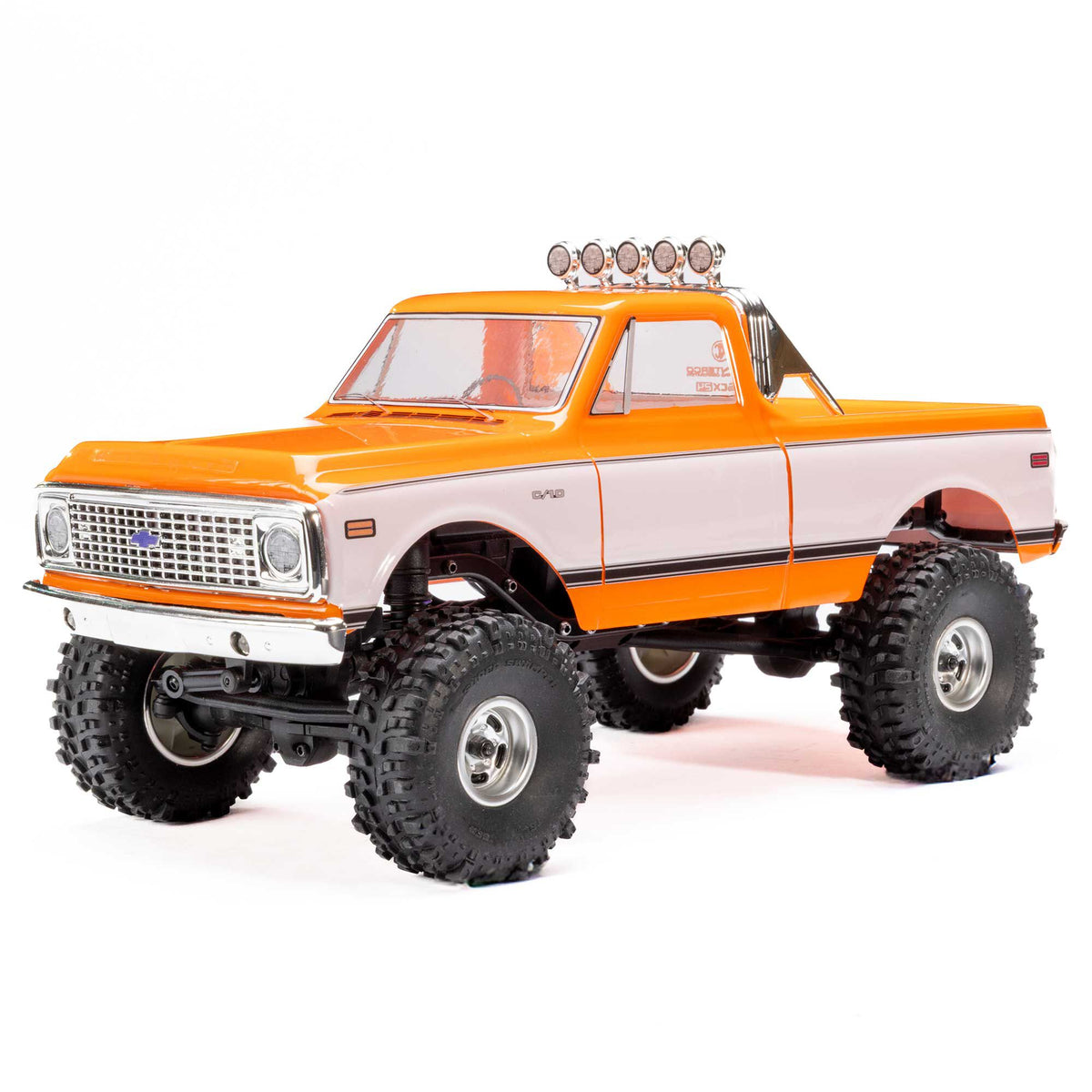 1/24 SCX24 1967-1972 Chevrolet C10 4WD Truck RTR, Orange