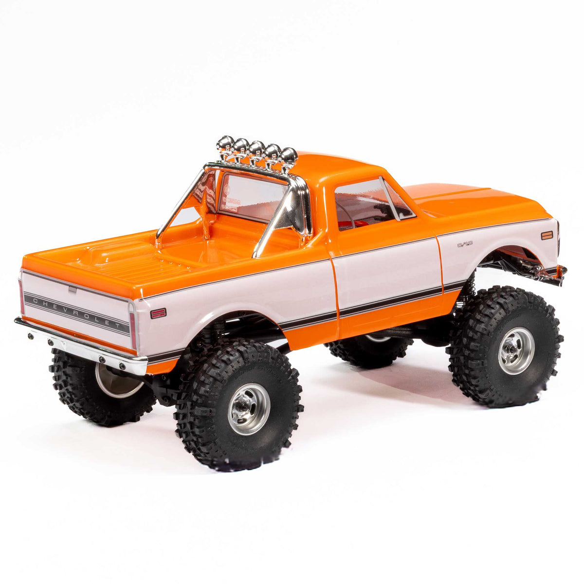 1/24 SCX24 1967-1972 Chevrolet C10 4WD Truck RTR, Orange