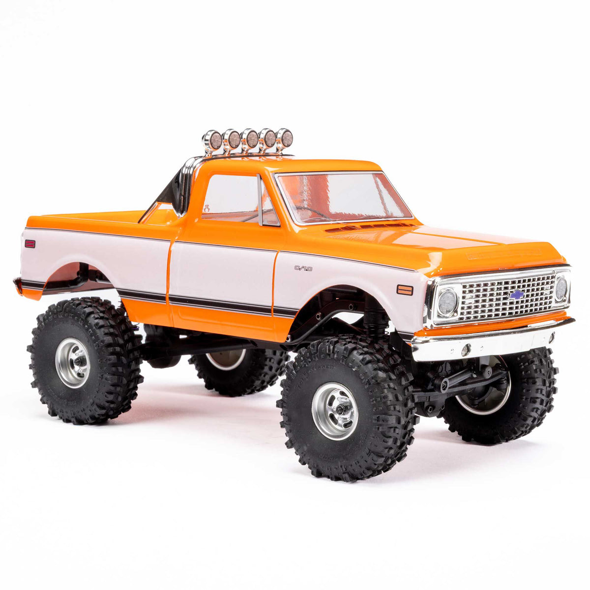 1/24 SCX24 1967-1972 Chevrolet C10 4WD Truck RTR, Orange