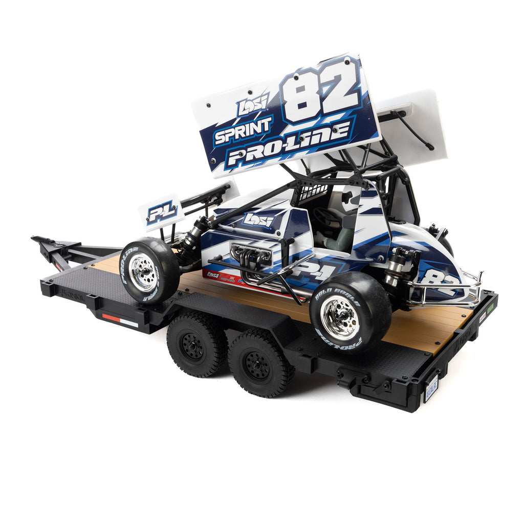 1/10 SCX10 Flat Bed Vehicle Trailer