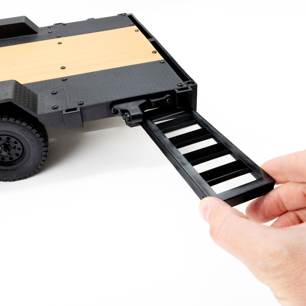 1/10 SCX10 Flat Bed Vehicle Trailer