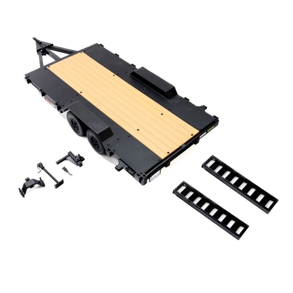 1/10 SCX10 Flat Bed Vehicle Trailer