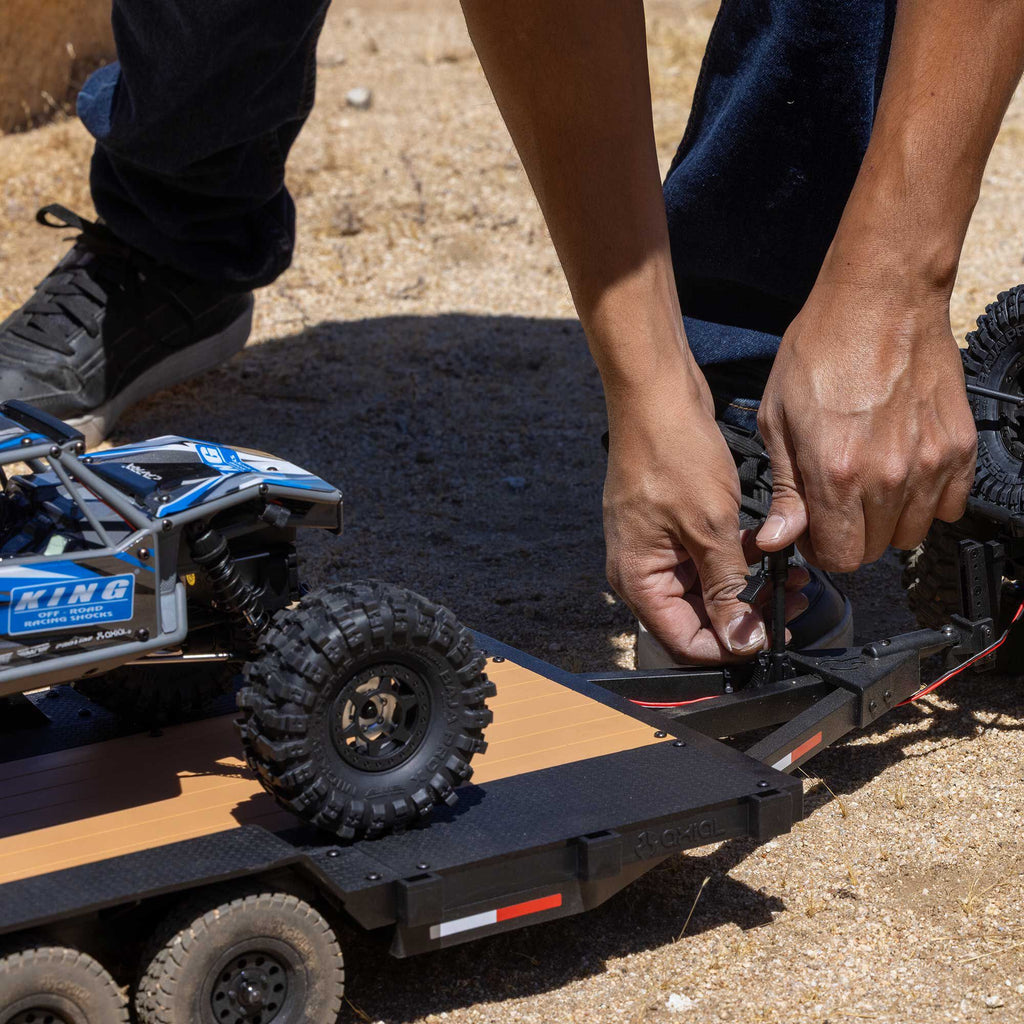 1/10 SCX10 Flat Bed Vehicle Trailer