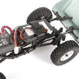 1/24 SCX24 1967 Chevrolet C10 4X4 RTR Brushed Rock Crawler (Battery & Charger Included), Light Green