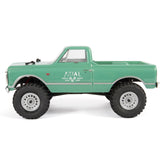1/24 SCX24 1967 Chevrolet C10 4X4 RTR Brushed Rock Crawler (Battery & Charger Included), Light Green