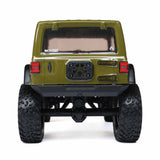 SCX24 2019 Jeep Wrangler JLU CRC, Green: 1/24 4WD RTR