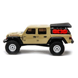 1/24 SCX24 Jeep JT Gladiator 4X4 RTR Brushed Rock Crawler (Battery & Charger Included), Beige