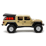 1/24 SCX24 Jeep JT Gladiator 4X4 RTR Brushed Rock Crawler (Battery & Charger Included), Beige