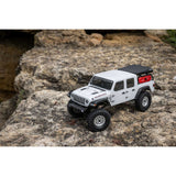 SCX24 Jeep Gladiator 4WD Rock Crawler RTR, White