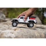 SCX24 Jeep Gladiator 4WD Rock Crawler RTR, White