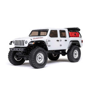 SCX24 Jeep Gladiator 4WD Rock Crawler RTR, White