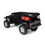 SCX24 Jeep Gladiator 4WD Rock Crawler RTR, Black