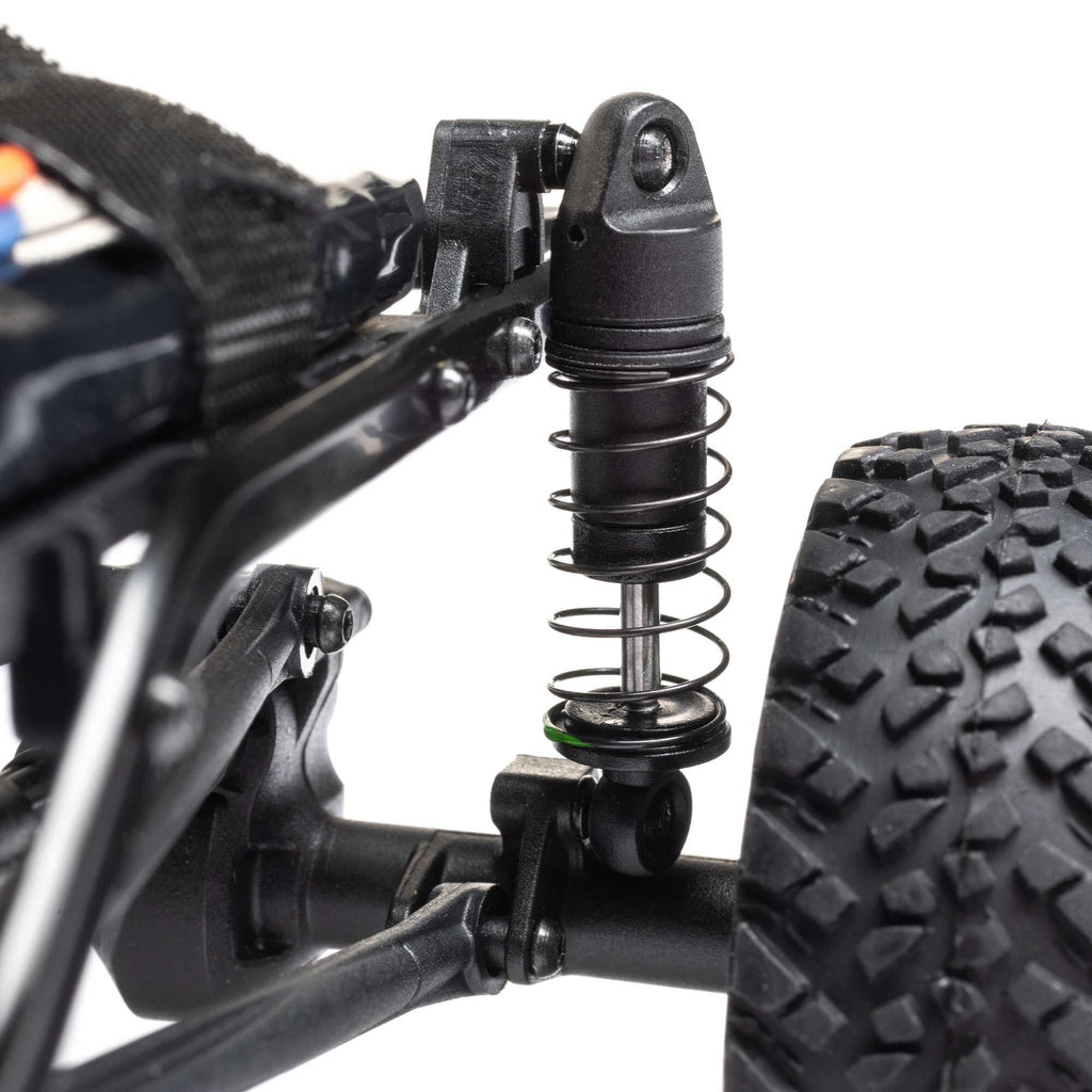 Axial 1/24 SCX24 Jeep JT Gladiator 4X4 RTR Brushed Rock Crawler (Battery & Charger Included), Black