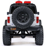 1/24 SCX24 Ford Bronco 4X4 RTR Brushed Rock Crawler (Battery & Charger Included), White