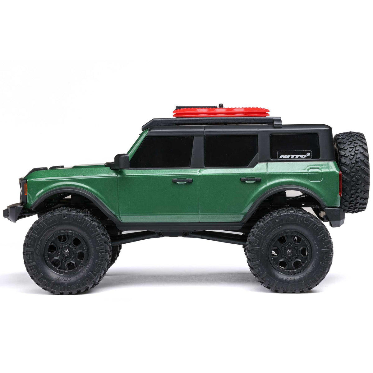 Axial 1/24 SCX24 Ford Bronco 4X4 RTR Brushed Rock Crawler (Battery & Charger Included), Green